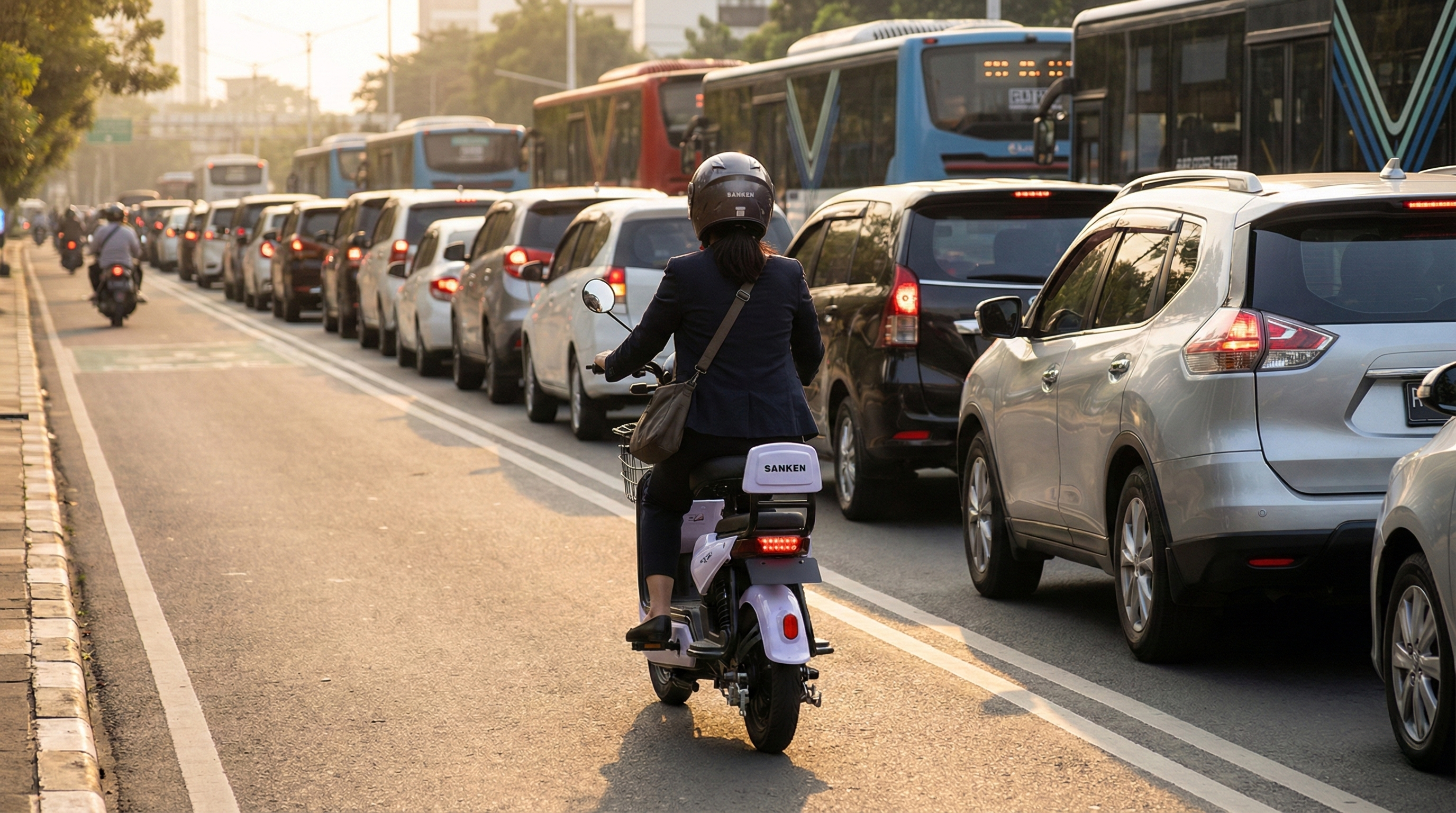 solusi-macet-jakarta-pulang-kerja-sanken-aero-lilac